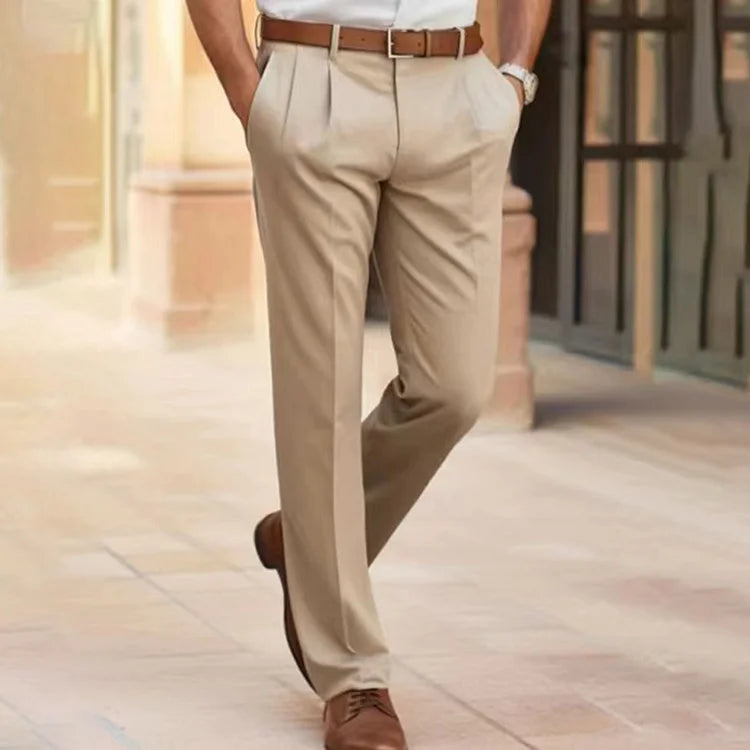 Tavian – Lässige Business-Hose mit Taschen für Herren