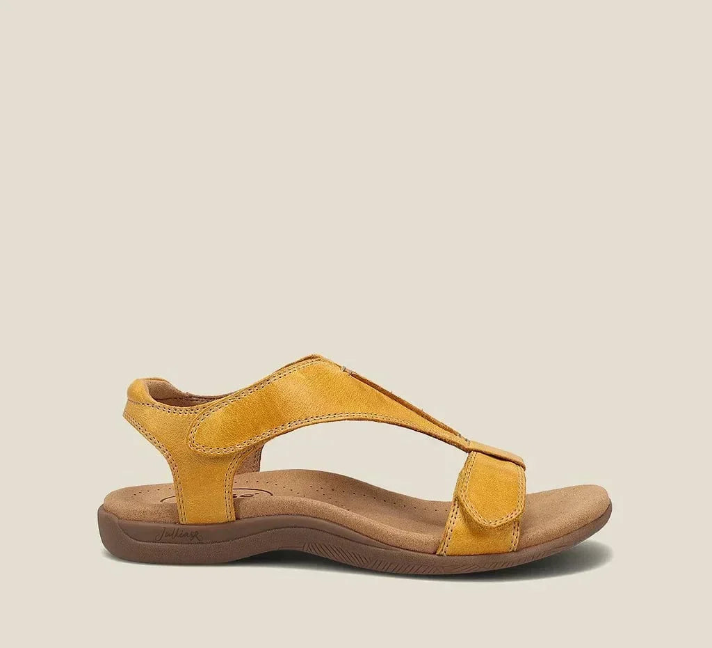 Alma – Verstellbare Ledersandalen mit Fußgewölbeunterstützung für den Sommer