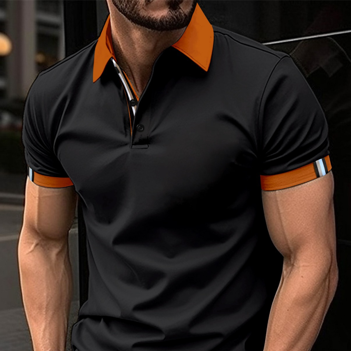 Tavio – Klassisches Poloshirt für Herren in schlichtem Design
