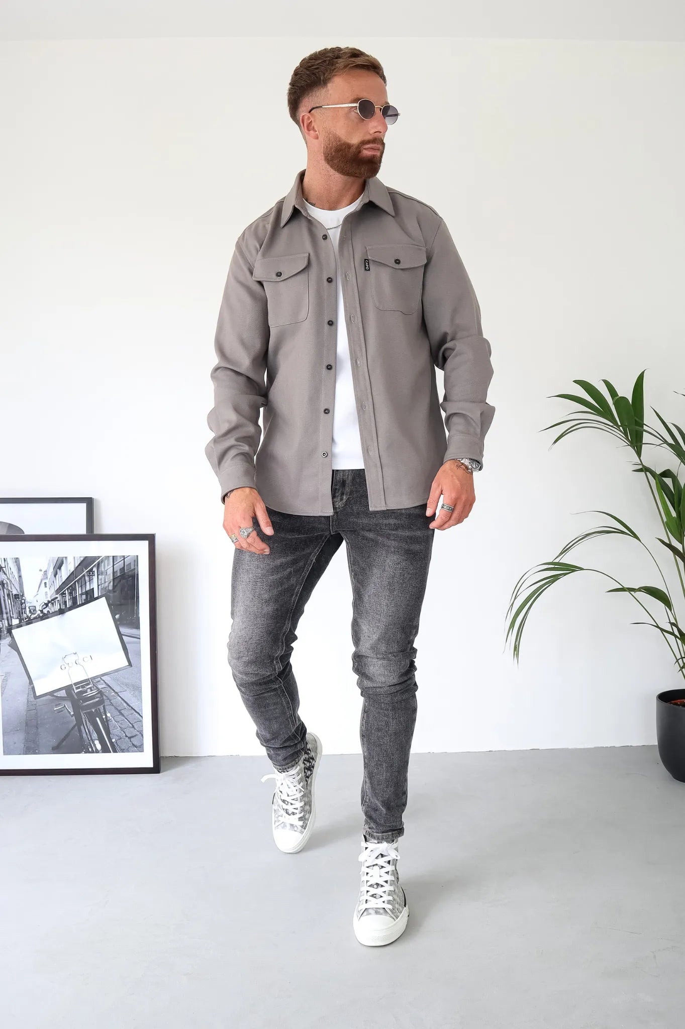 Torelli – Zeitlose Hemdjacke mit klassischer Knopfleiste