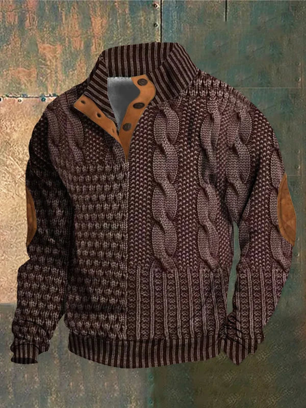 Riven – Bequemer Herrenpullover mit stilvollem Minimalismus