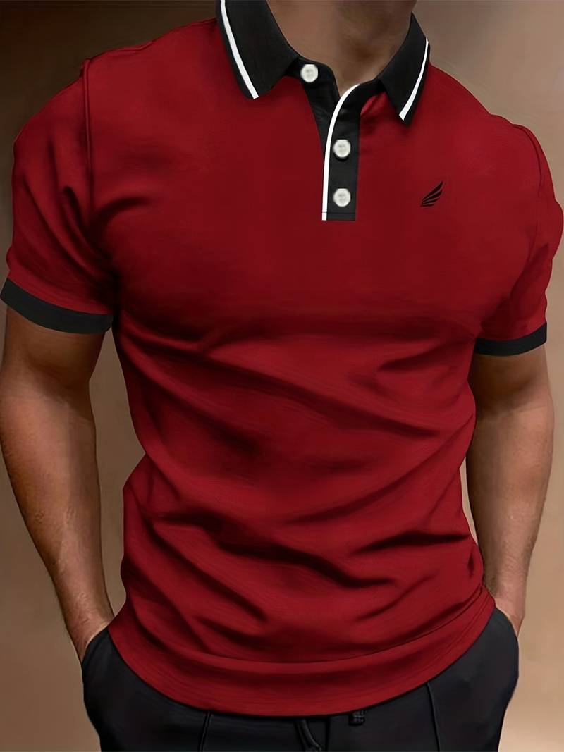 Tavio – Klassisches Poloshirt für Herren in schlichtem Design