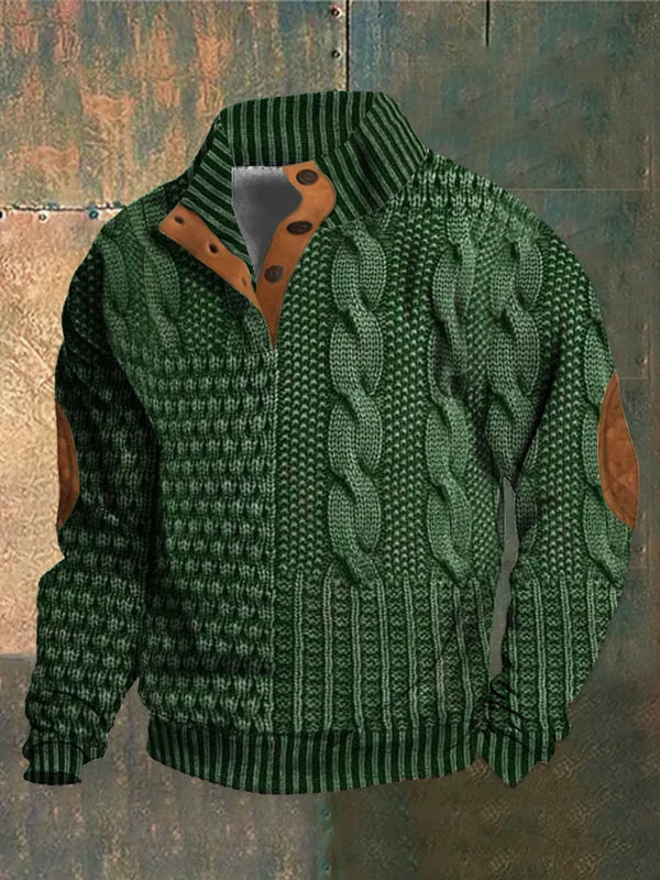 Riven – Bequemer Herrenpullover mit stilvollem Minimalismus