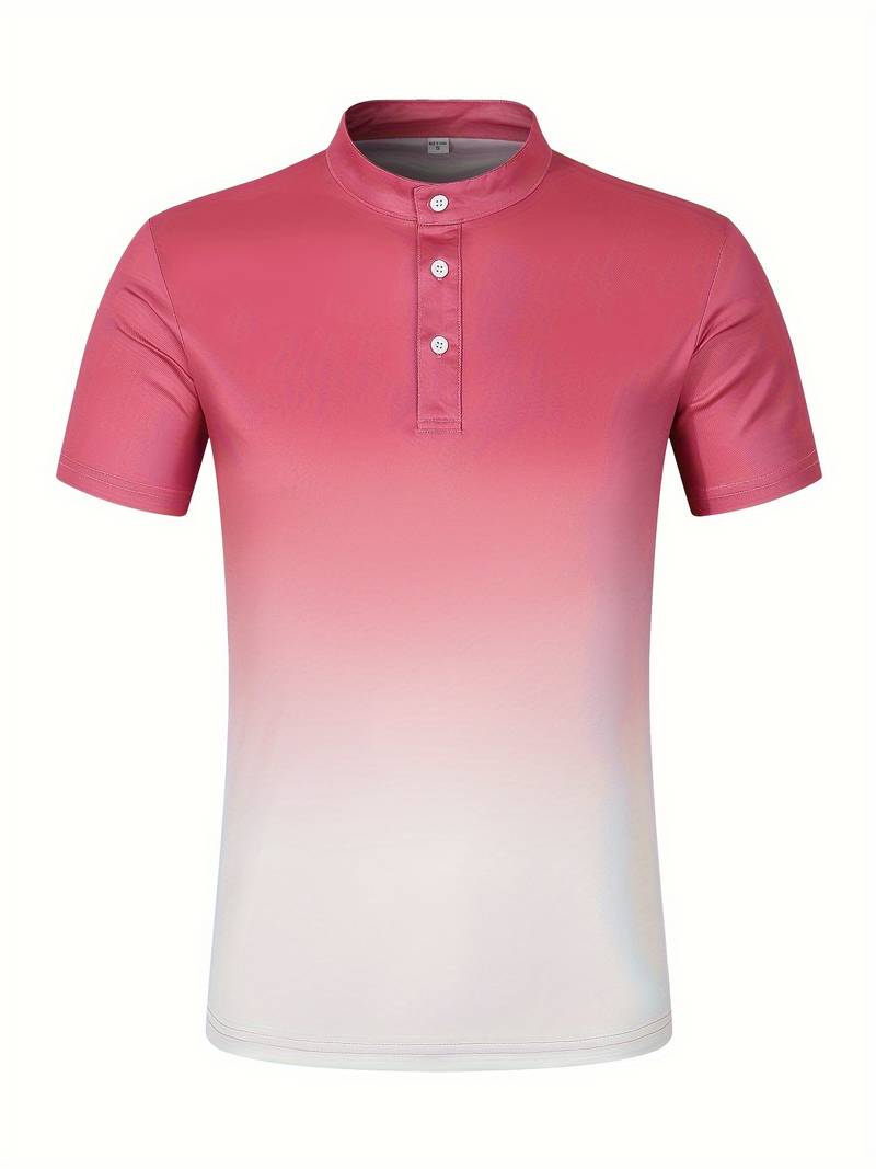 Lenar – Stilvolles Herrenhemd mit sommerlichem Ombre-Effekt