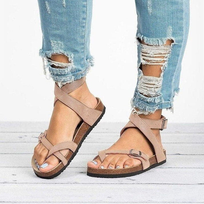 Celia – Elegante Sandalen mit stilvollen Lederriemen