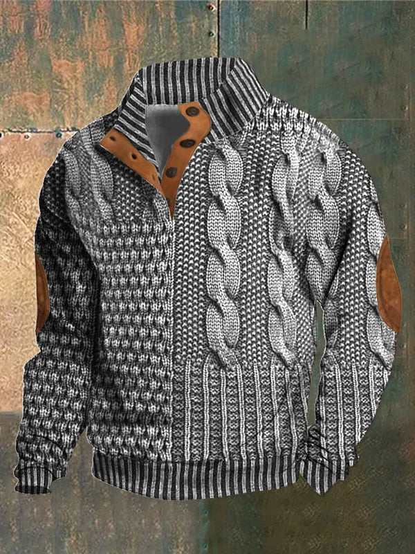 Riven – Bequemer Herrenpullover mit stilvollem Minimalismus