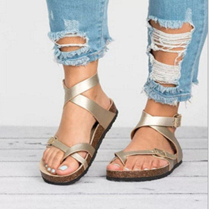 Celia – Elegante Sandalen mit stilvollen Lederriemen