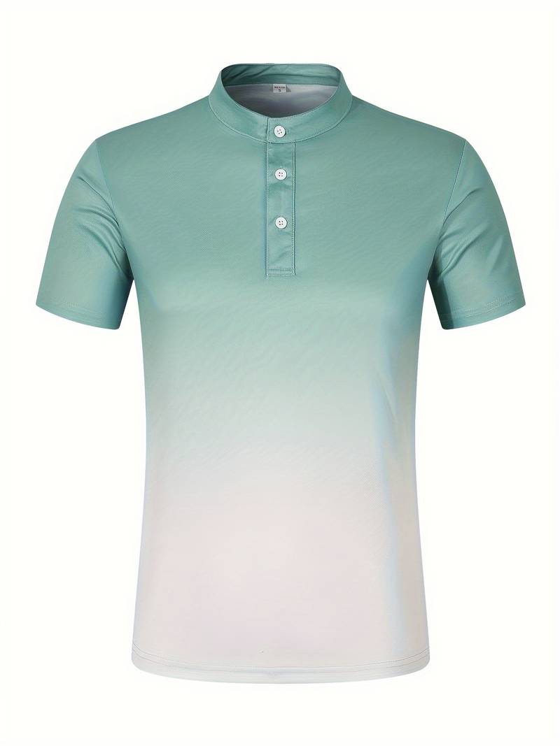 Lenar – Stilvolles Herrenhemd mit sommerlichem Ombre-Effekt