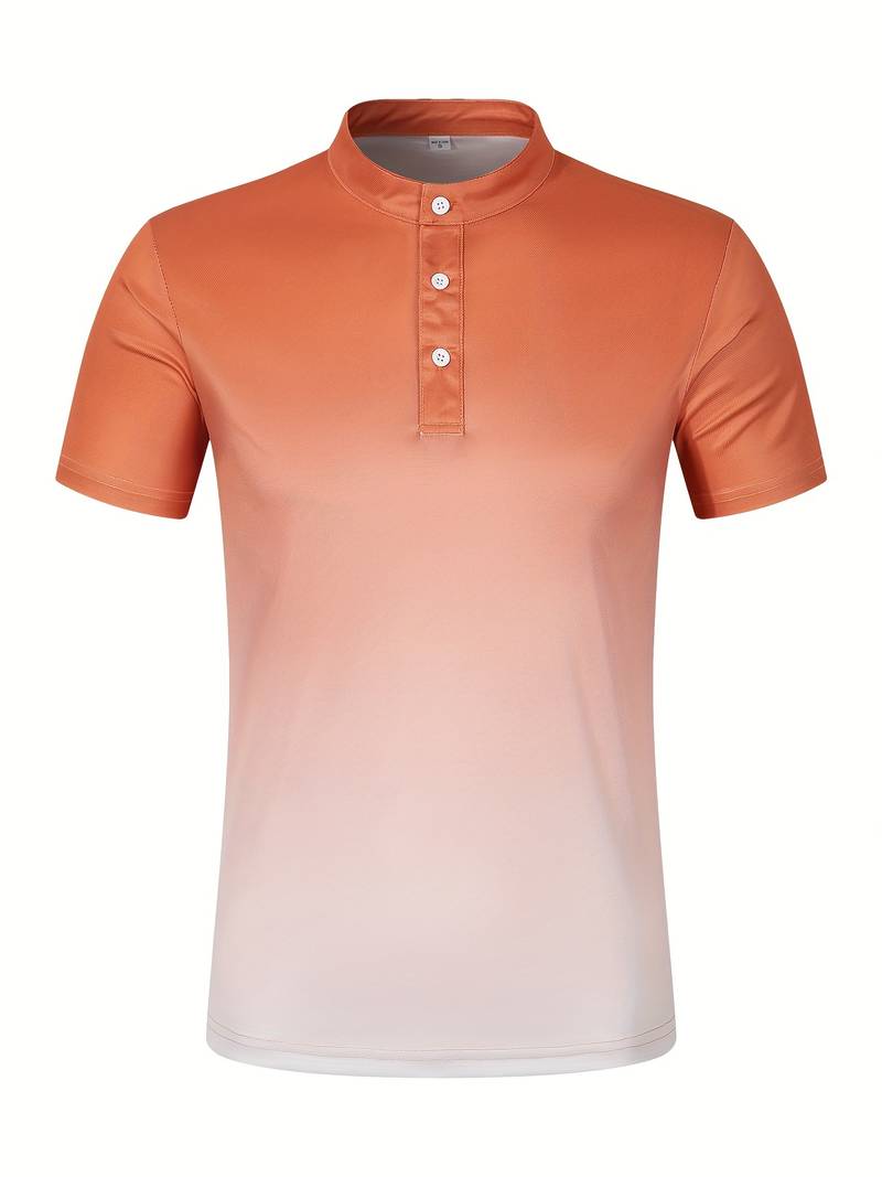 Lenar – Stilvolles Herrenhemd mit sommerlichem Ombre-Effekt