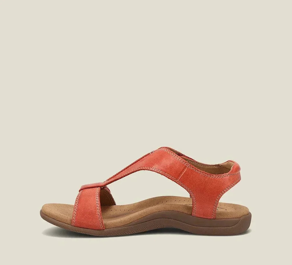 Alma – Verstellbare Ledersandalen mit Fußgewölbeunterstützung für den Sommer