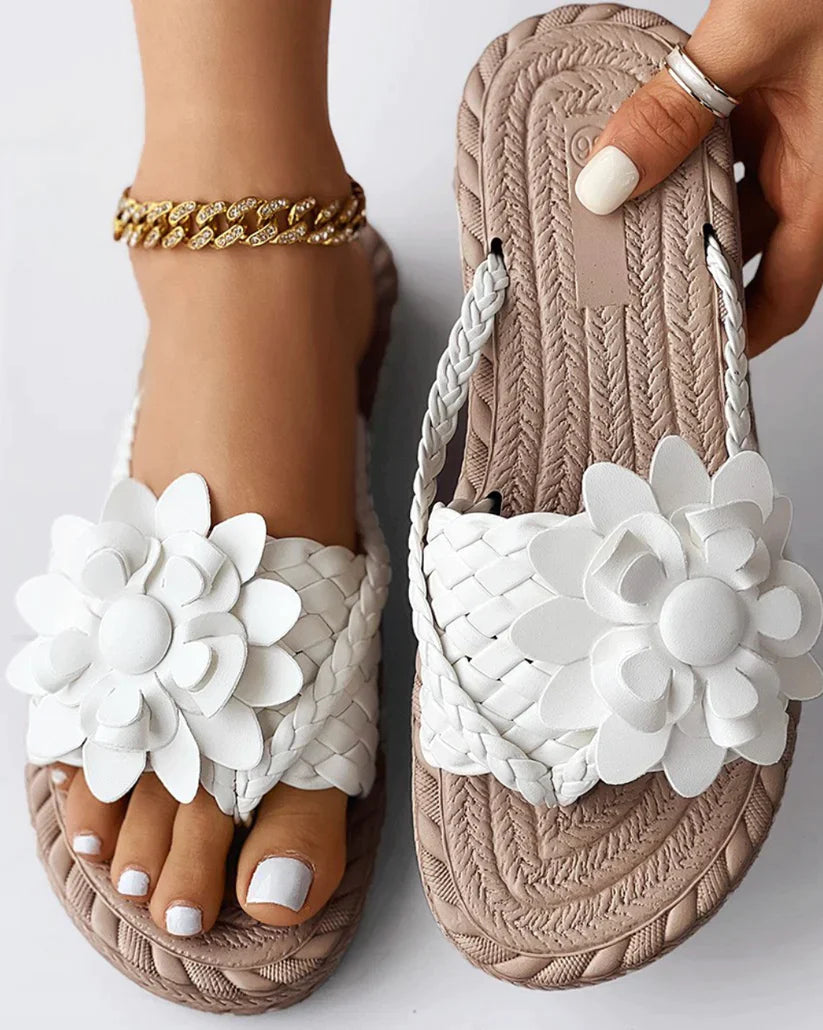 Lena – Geflochtene Damen-Slipper für einen stilvollen Look