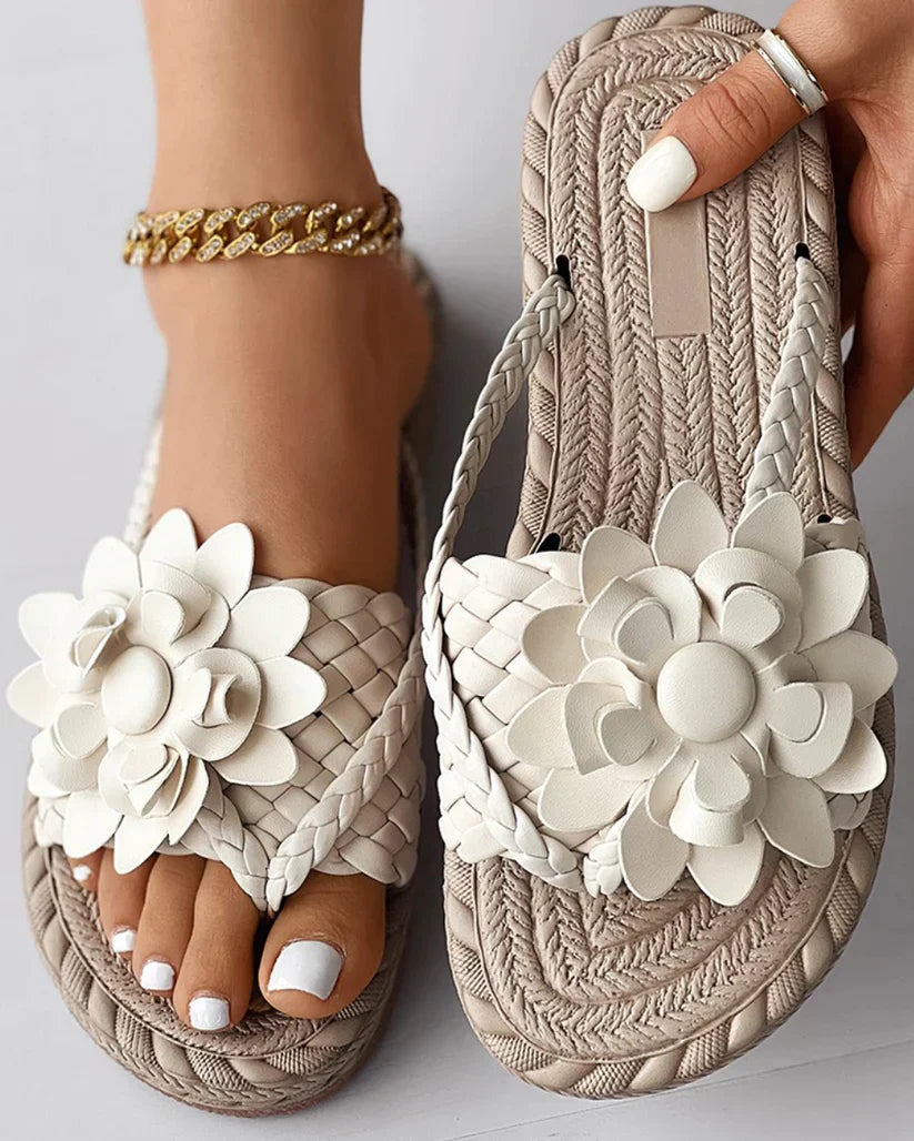 Lena – Geflochtene Damen-Slipper für einen stilvollen Look