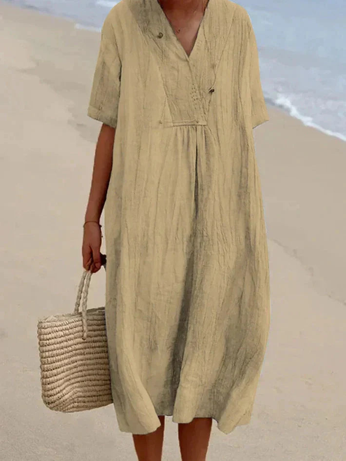 Elara – Luftiges Sommerkleid im Boho-Stil