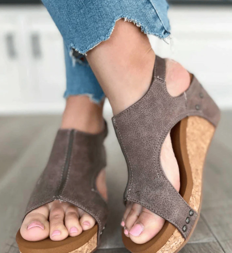 Mira – Stilvolle verstellbare Sandalen mit Fußgewölbeunterstützung