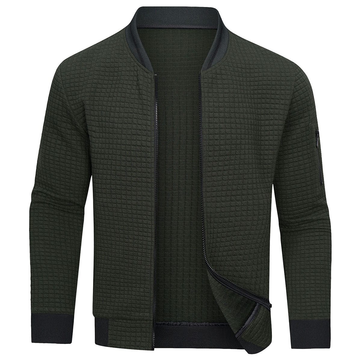 Nairo – Bequemer Herrenpullover mit Zipper und Wärmefaktor