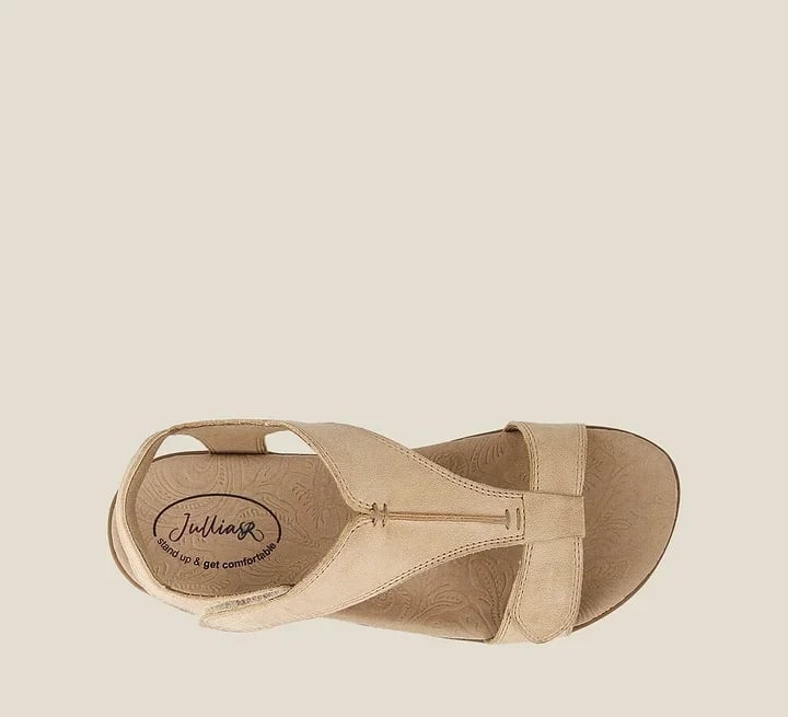 Alma – Verstellbare Ledersandalen mit Fußgewölbeunterstützung für den Sommer