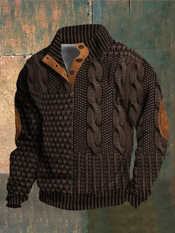 Riven – Bequemer Herrenpullover mit stilvollem Minimalismus