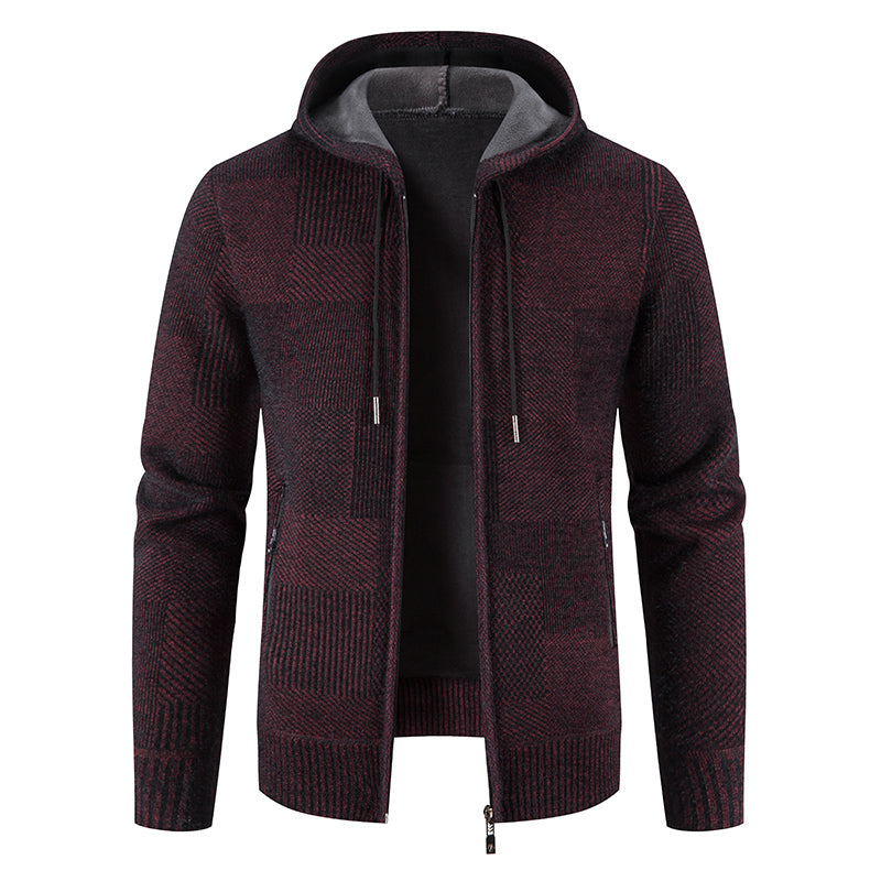 Levi – warmer Kapuzenpullover mit Fütterung für Herren