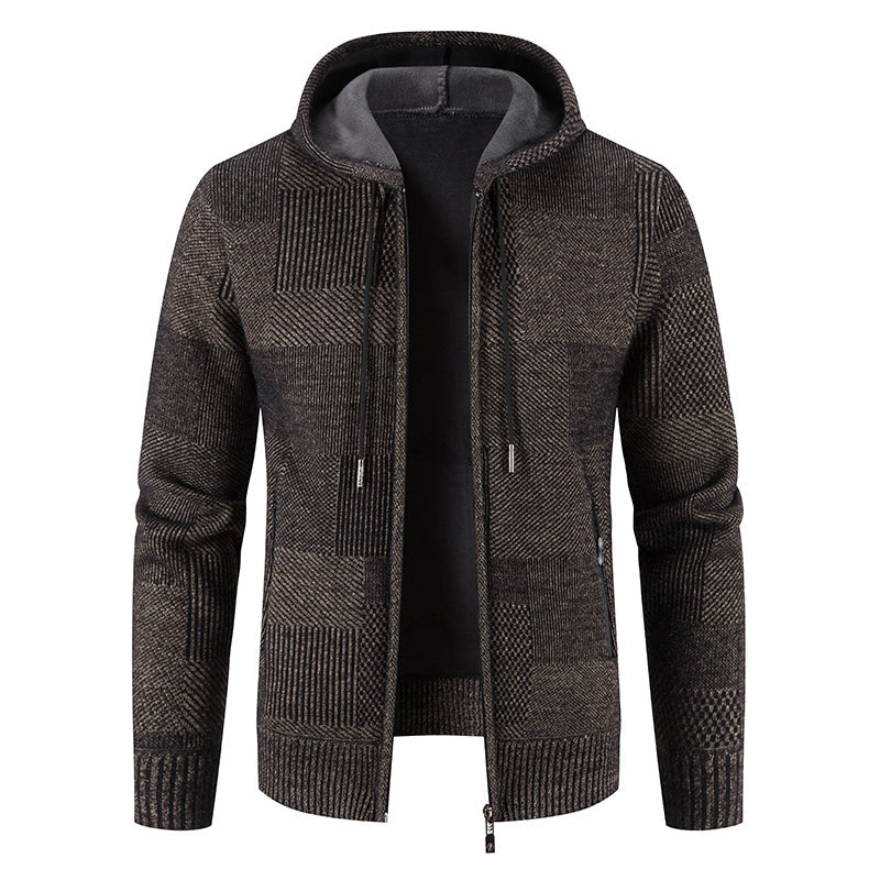 Levi – warmer Kapuzenpullover mit Fütterung für Herren