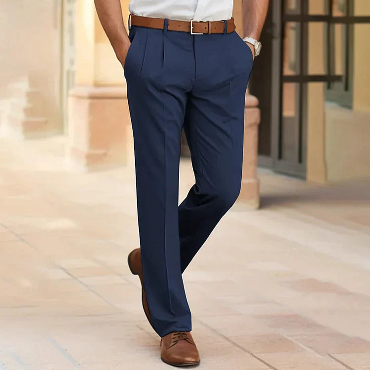 Tavian – Lässige Business-Hose mit Taschen für Herren