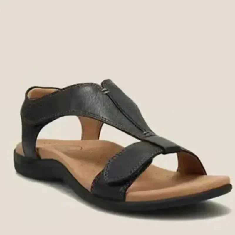Alma – Verstellbare Ledersandalen mit Fußgewölbeunterstützung für den Sommer