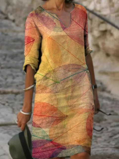 Liora – Stilvolles und gemütliches Leinenkleid