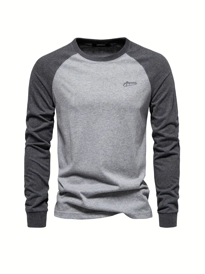 Sandro – Langarmshirt im Farbblock-Stil für Herren