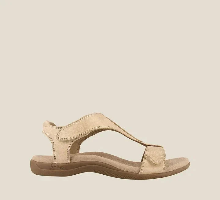 Alma – Verstellbare Ledersandalen mit Fußgewölbeunterstützung für den Sommer