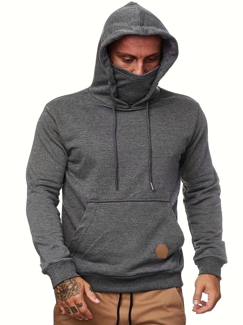 Nico – moderner Kapuzenpullover mit integrierter Maske