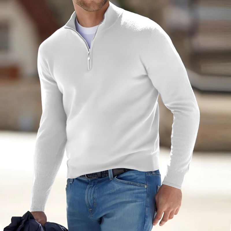 Valerio – Exklusiver Herrenpullover aus feinstem Kaschmir