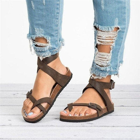 Celia – Elegante Sandalen mit stilvollen Lederriemen