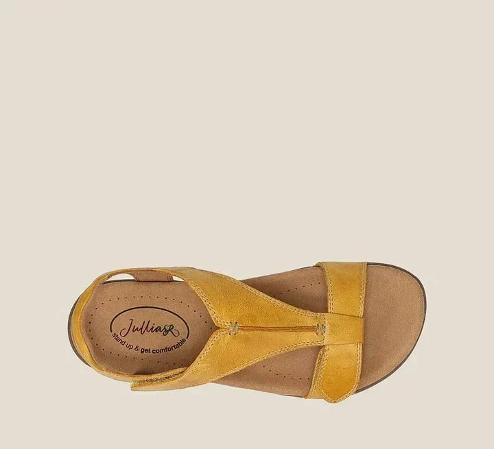 Alma – Verstellbare Ledersandalen mit Fußgewölbeunterstützung für den Sommer