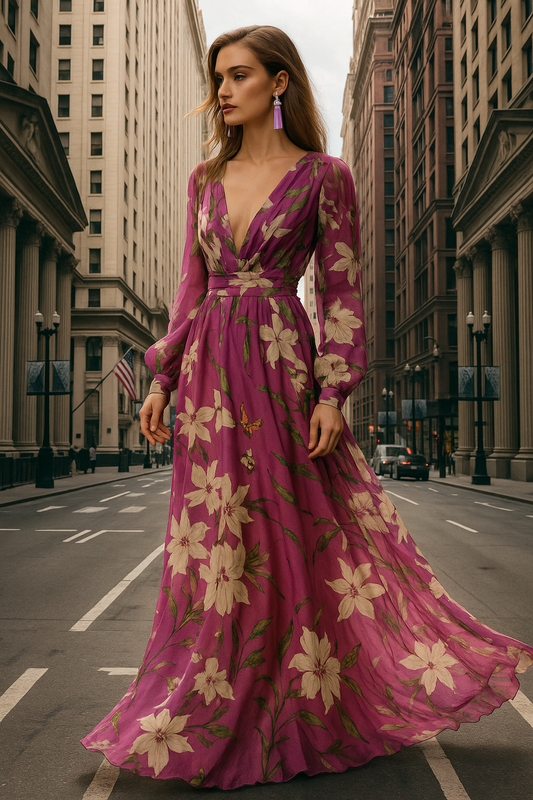 Giulietta – Edles Maxikleid mit femininer Silhouette und stilvoller Ausstrahlung
