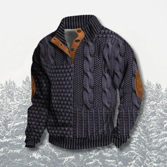 Riven – Bequemer Herrenpullover mit stilvollem Minimalismus