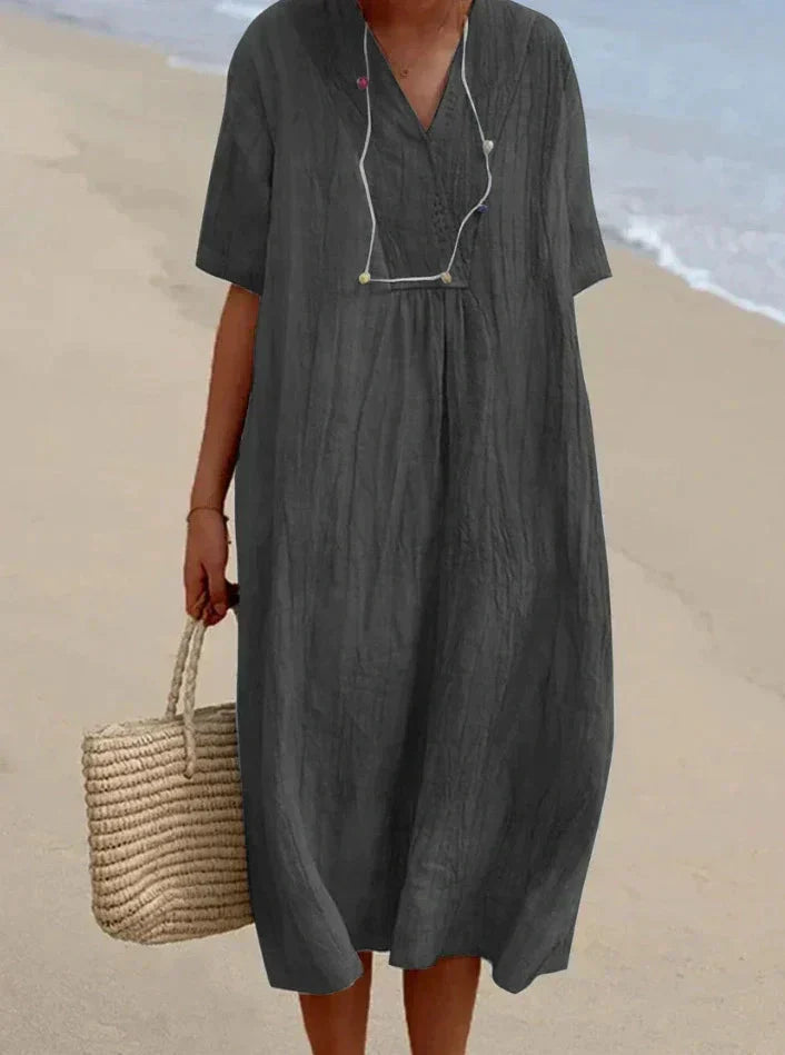 Elara – Luftiges Sommerkleid im Boho-Stil