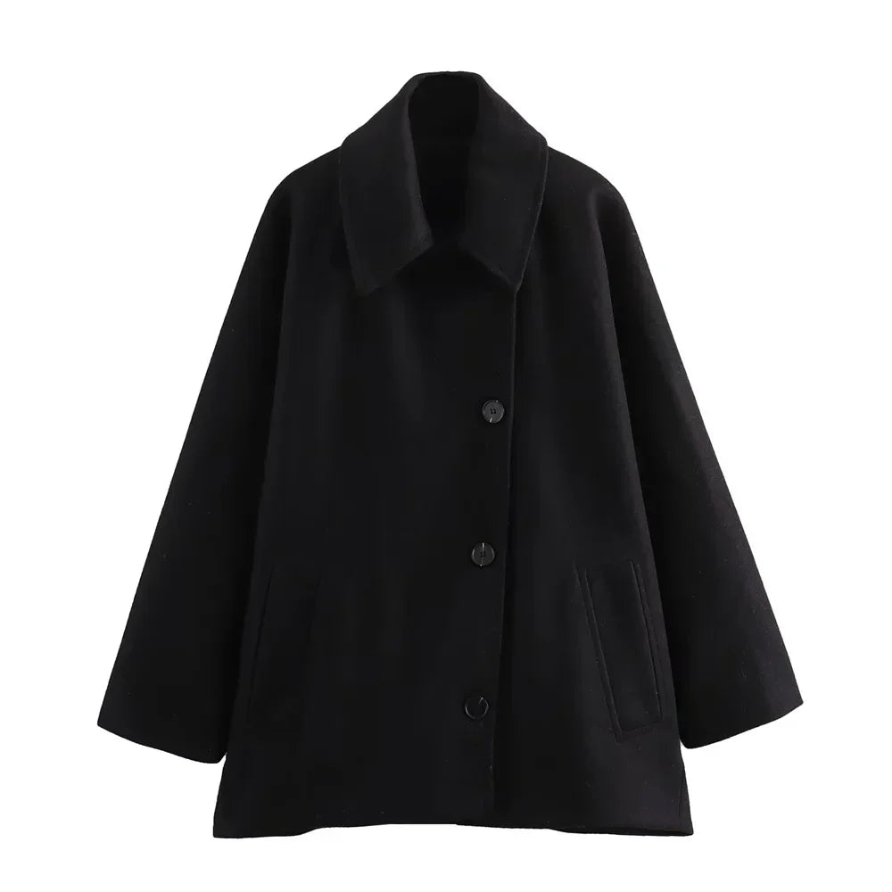 Valentina – Modische Oversize-Damenjacke für warme Wintertage