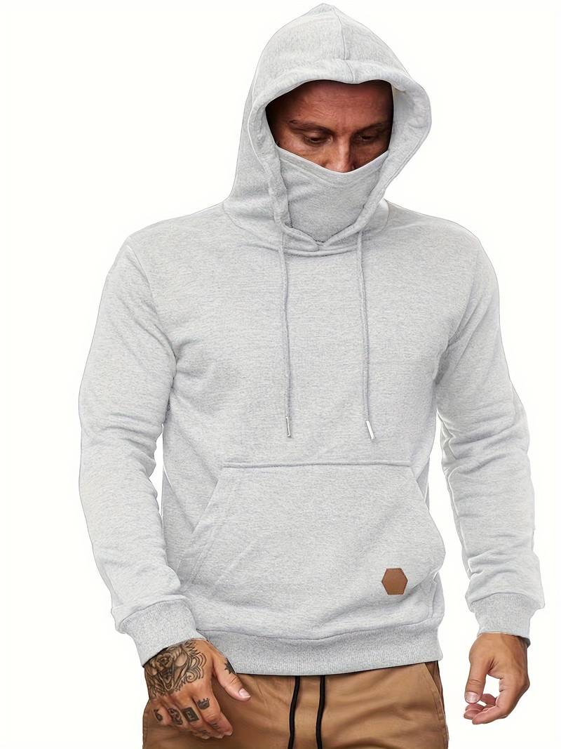 Nico – moderner Kapuzenpullover mit integrierter Maske