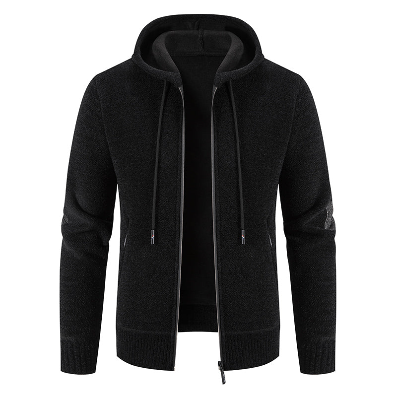 Levi – warmer Kapuzenpullover mit Fütterung für Herren