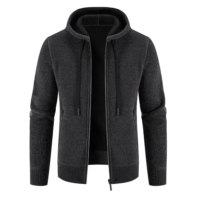 Levi – warmer Kapuzenpullover mit Fütterung für Herren