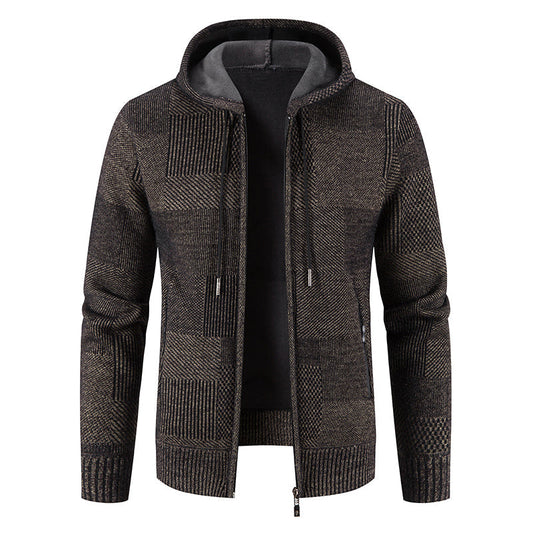 Levi – warmer Kapuzenpullover mit Fütterung für Herren
